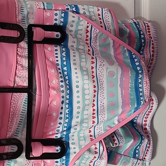 Eddie Bauer Youth Swim Set - 4 piece Size L 14/16 Reversible UPF 50+ - Picture 9 of 14